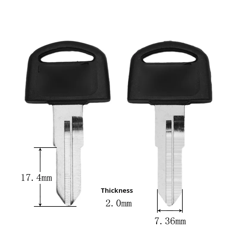 Honda motorcycle key, suitable for: Honda Spacy CH125 motorcycle, durable, scratch resistant, not easy to deform