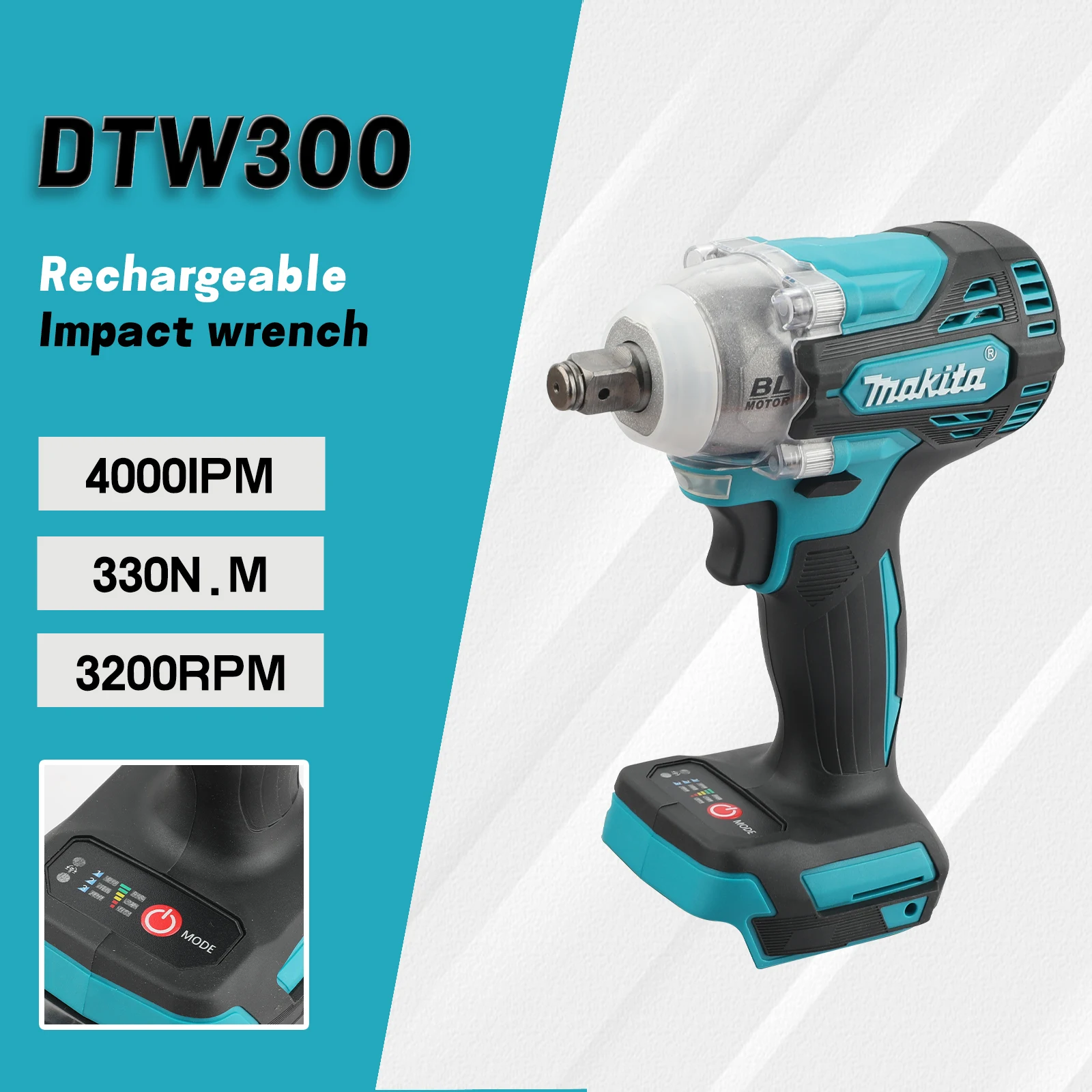Makita DTW300Z Brus… - image