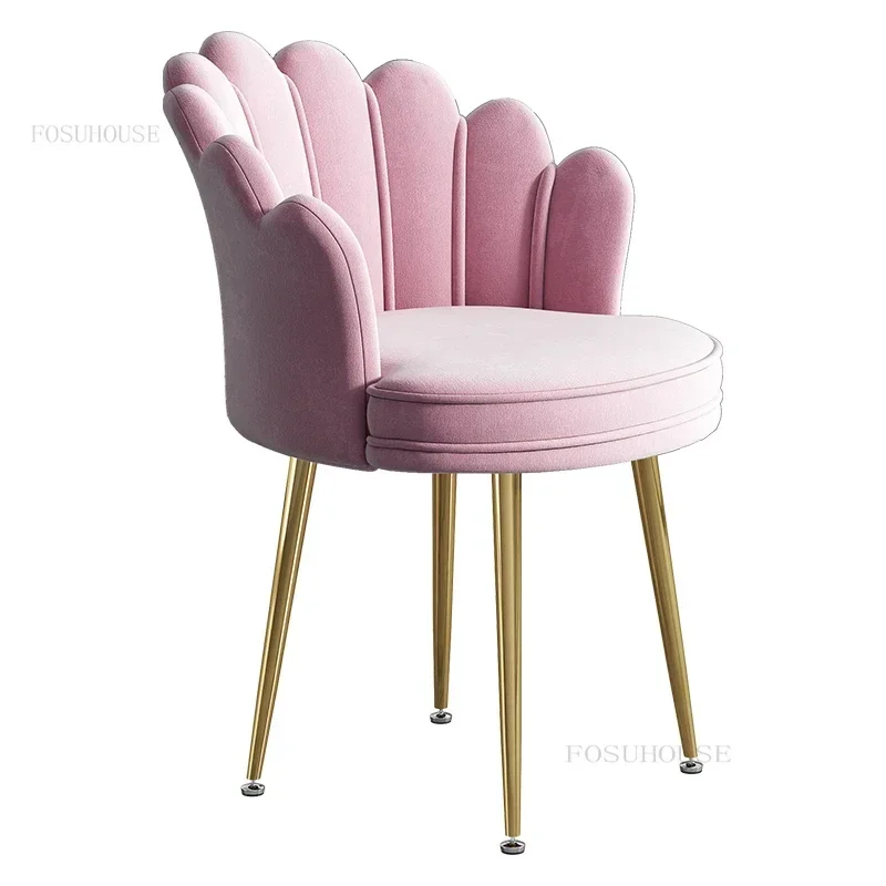 For Simple Modern Velvet Chair For Home  Living  Dining Room Light Luxury Gold Leg Kitchen Dining