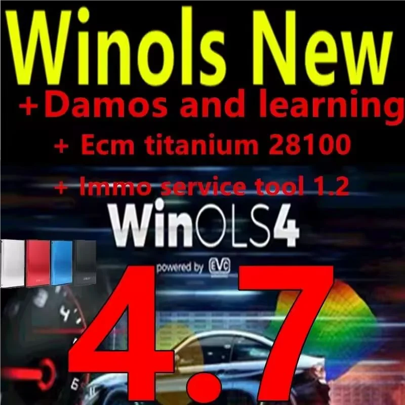 

New ECM TITANIUM1.61 Software+ 93GB WINOLS 4.7 DAMOS Mappacks NEW 2022 2021 2020 Chip Tuning Maps Files immo service tool v1.2