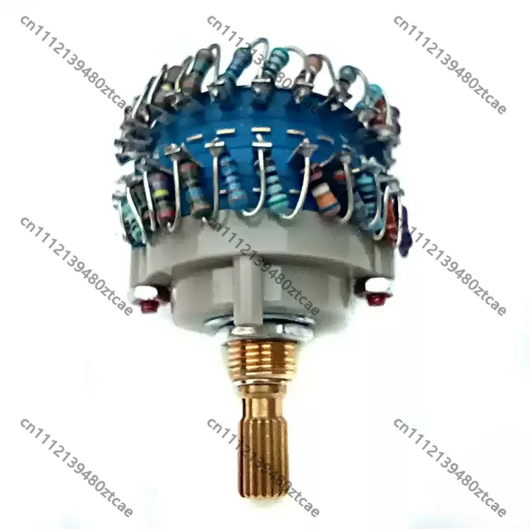 24 Step Volume Stepped Attenuator 50K 100K Dual Channel High Precision Audio Potentiometer For HIFI Amplifier
