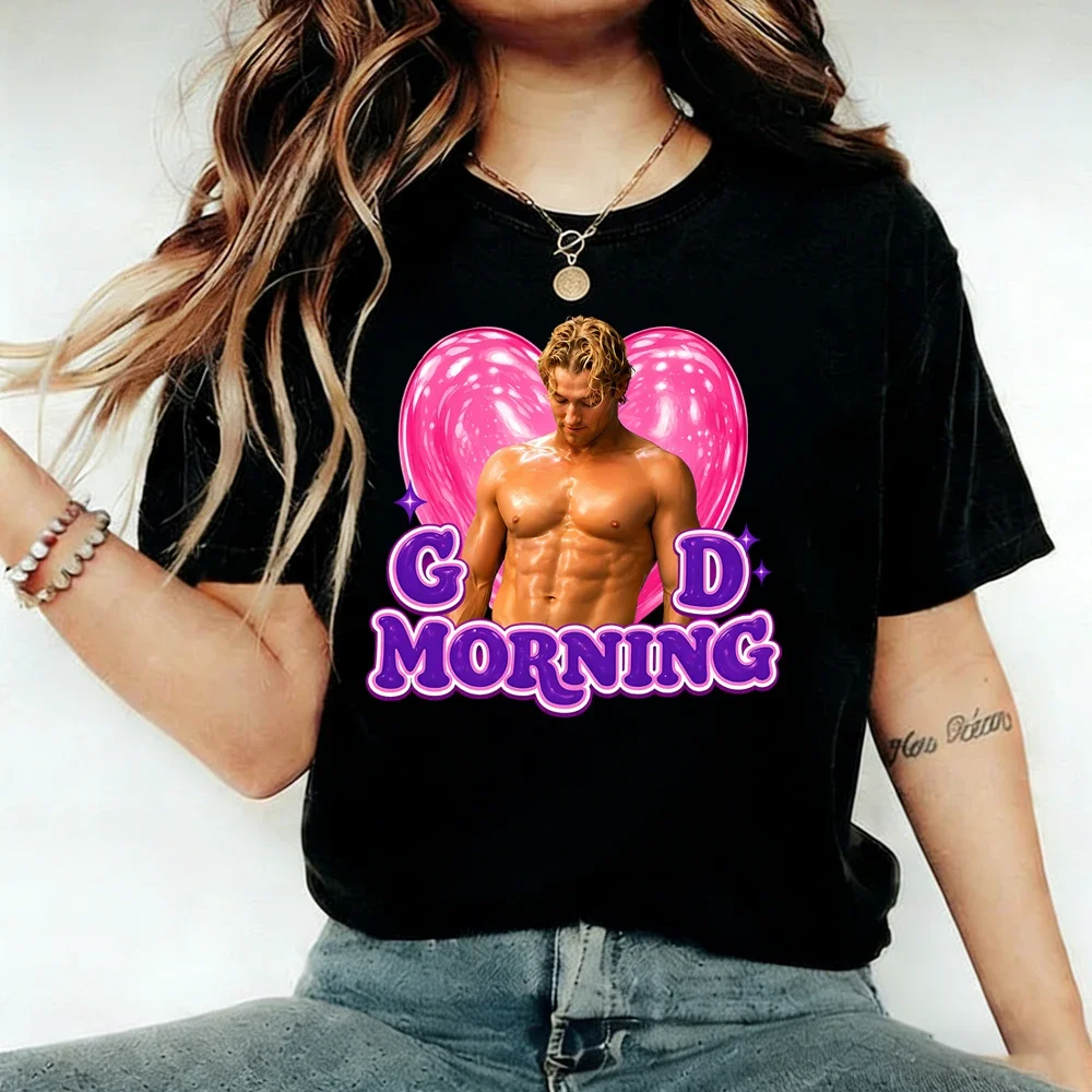 Dean Di Laurentis Good Morning Shirt Off Campus Briar U Romance Hockey T-shirt Di Laurentis Off Campus Inspired Tee Y2k 90s Tops