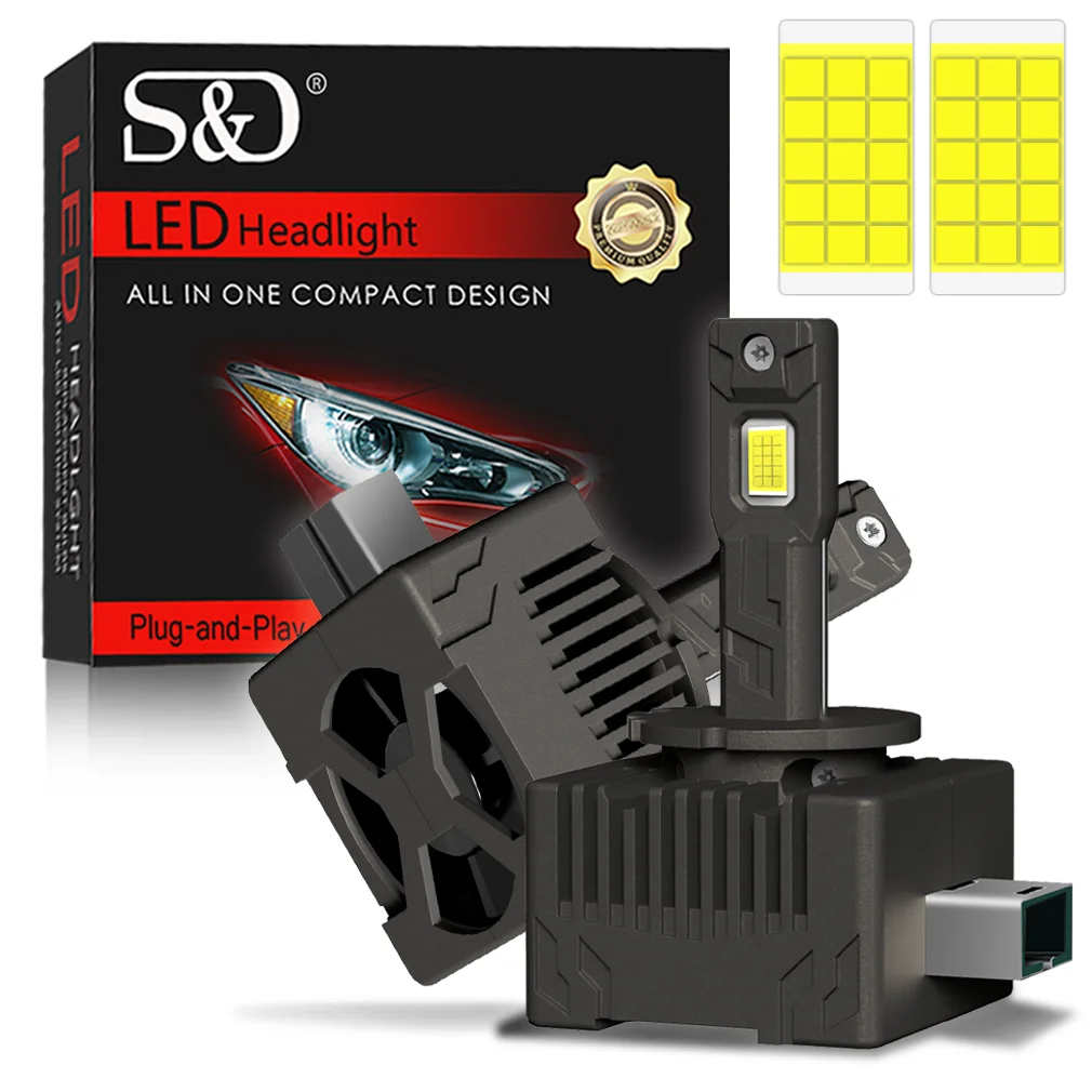 

D1S D2S D3S D4S D8S Светодиодная фара Супер яркая 150 Вт 300000LM Автомобильные лампы D1R D2R D3R D4R Canbus 6000K 12-24V Автомобильная лампа