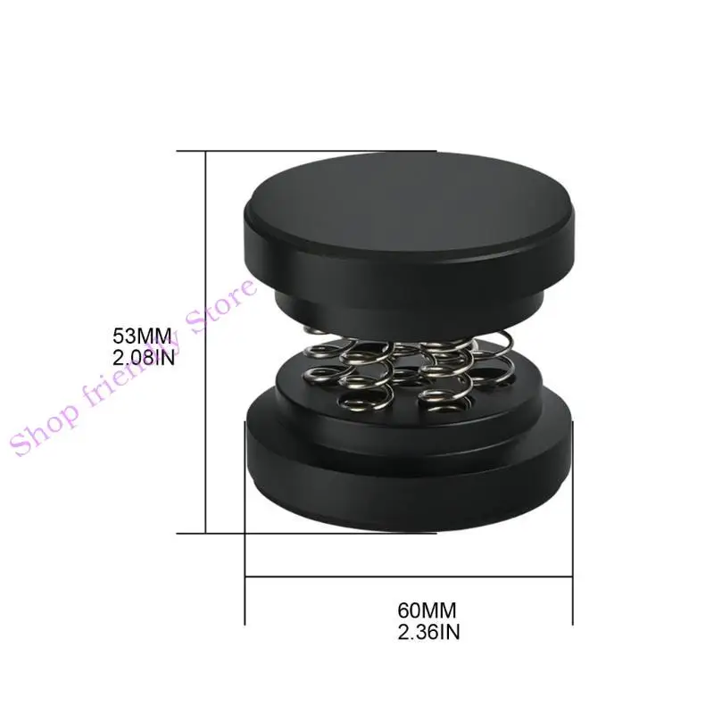 

594A 4pcs Spring Speaker Spikes Speaker Spikes Subwoofer Isolation Stand Feet Pads