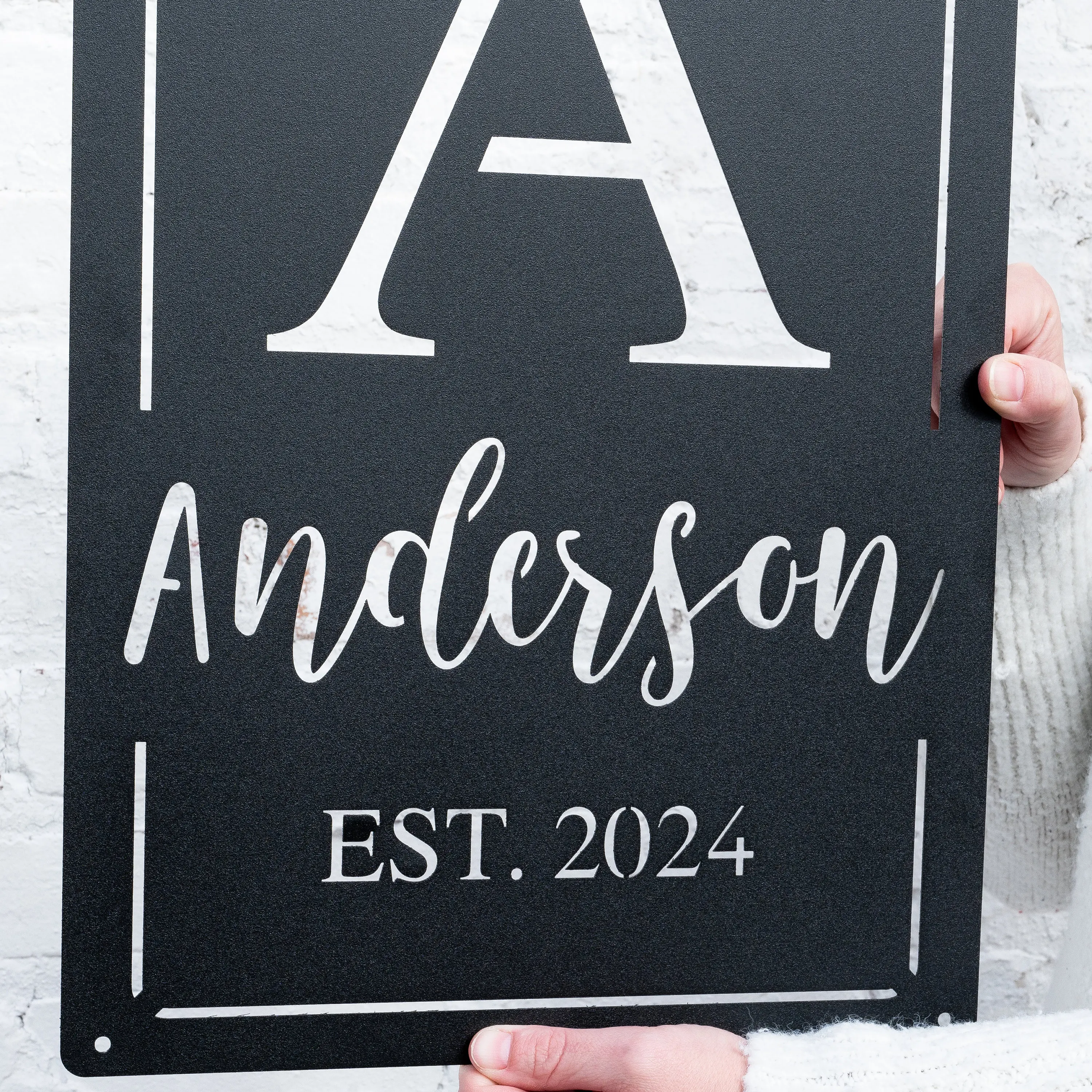 حرف معدني حرف واحد فقط اسم العائلة جدار حرف واحد فقط تسجيل الأزواج هدية رسالة حرف واحد فقط ديكور هدية الزفاف دش الزفاف #2