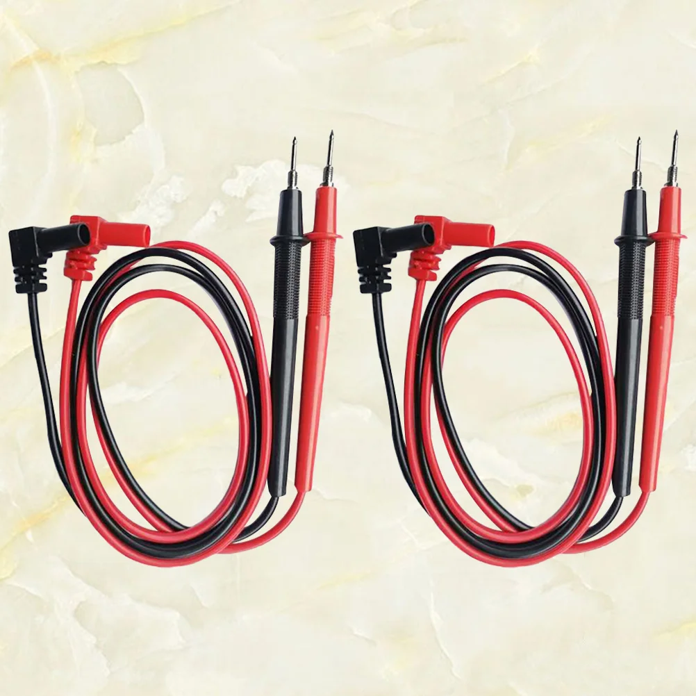 

2 set Universal Multimeter Test Leads Kit 1000V 10A Electrical Test Probes Anti-Slip Digital Meter Cables For General Purpose