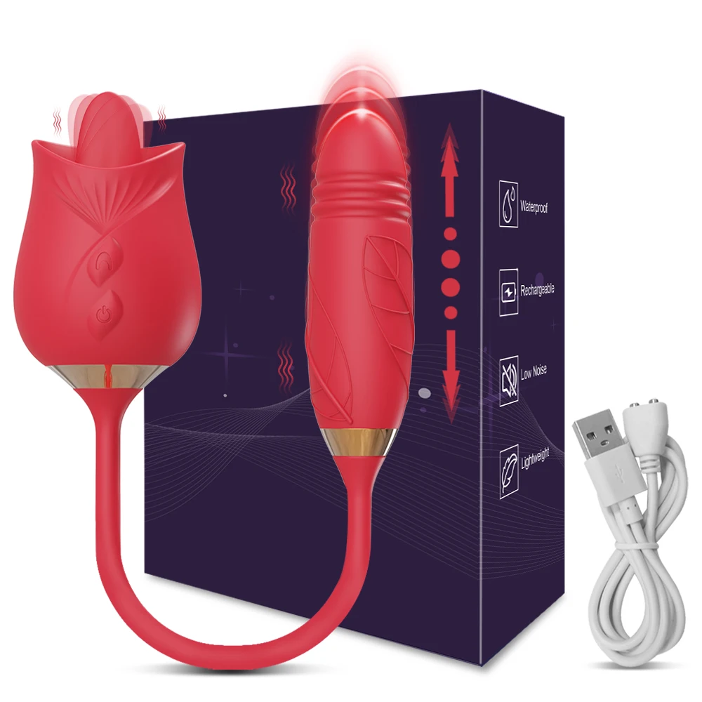 Rabbit Vibrator 2 In 1 Für Klitoris Und Vagina Stimulation_voghion.com