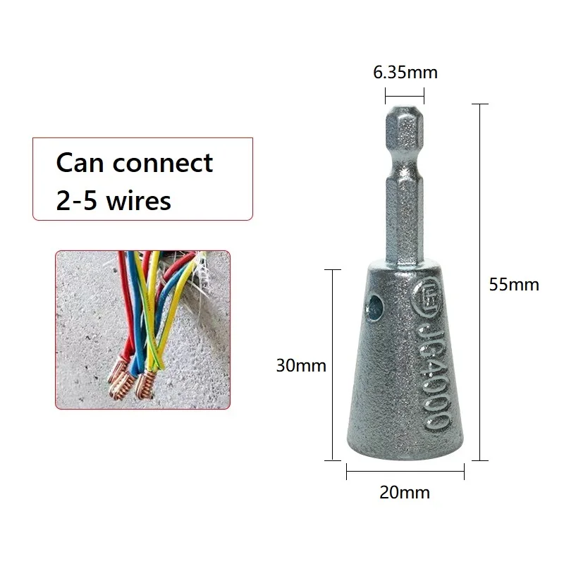 1PC Wire Twisting Tools Quickly Twister Electrician Artifact for Power Drill Drivers Twisted Connector Cable Device Multi-tool