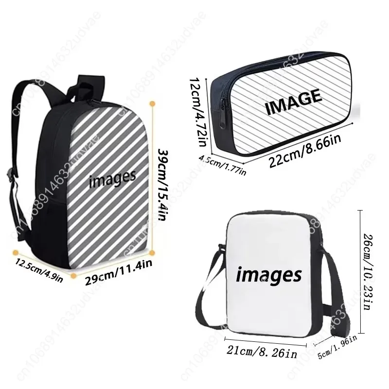 Funny Cartoon Homer S-simpson Family School Bag For Boy Girls with Shoulder Bags Pencil box Cartoon Backpack for Child