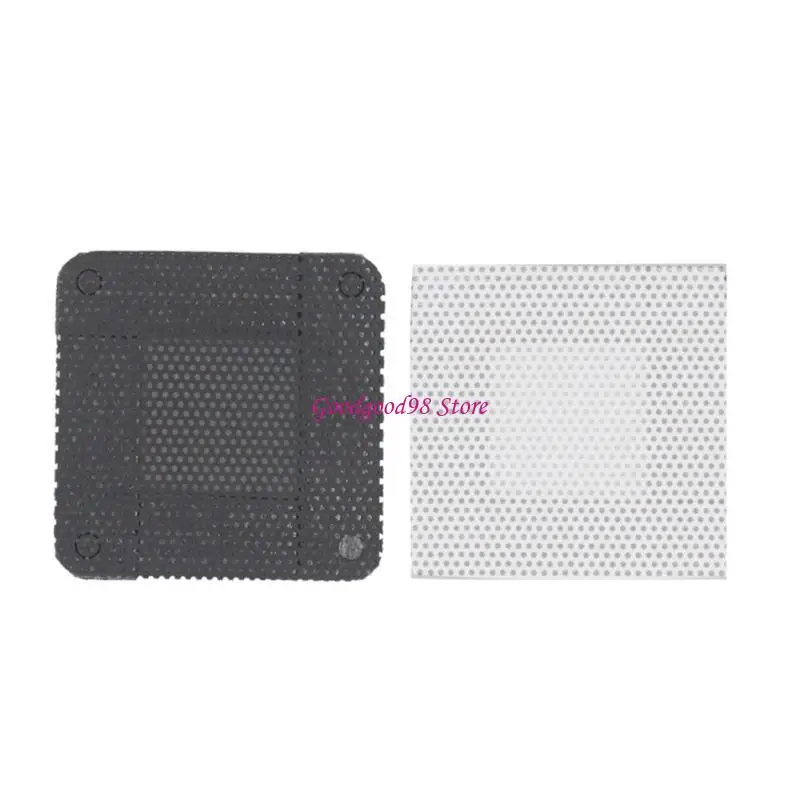 Dust Cover PVC Fan Dustproof Filter for Computer for Case Fan Cooling Mesh Squar 