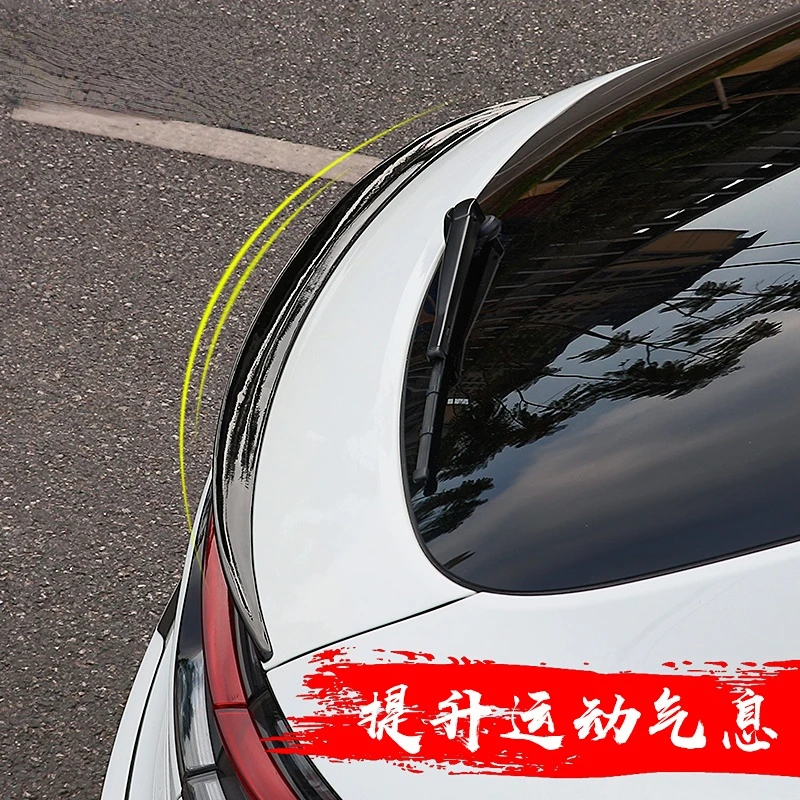 DLA Porsche Macan Gts Spoiler samochodowy Macan Turbo Tylne światło tylne Części dekoracyjne Spoiler z prawdziwego włókna węglowego 2018-2020 — zdjęcie 6