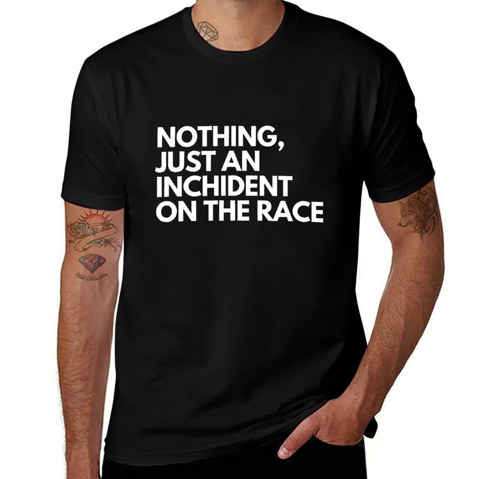 

Nothing just an INCHIDENT on the race - Charles Leclerc, Lord Perceval, F1 T-Shirt blacks anime tshirt mens t shirts pack