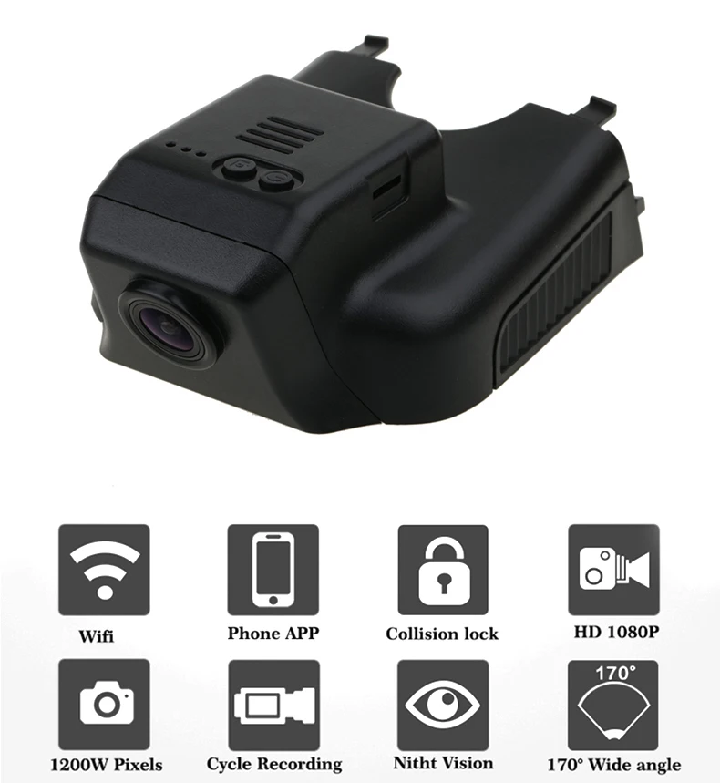 4K 2140P  Car DVR Recording for Mercedes Benz R 2015 R320 ML GL GL450 w164 x164 2006-2012 Mb GL 4K HD Dash DVR