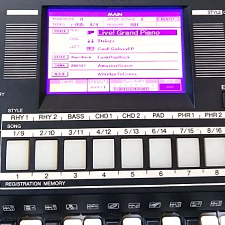 

Совместимый ЖК-экран для клавиатуры YAMAHA PSR-1500 PSR1500