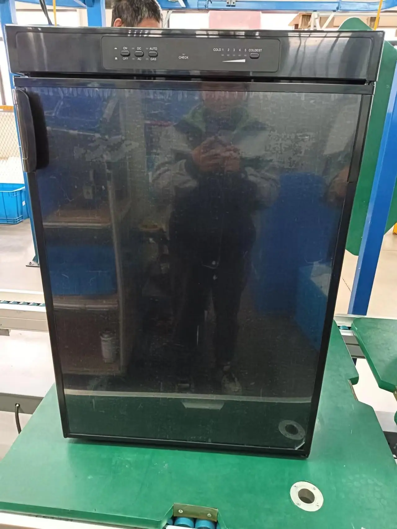 AC DC Propane Gas Absorption 3 Way No Frost  No Noise RV Marine Mobile Home Refrigerator