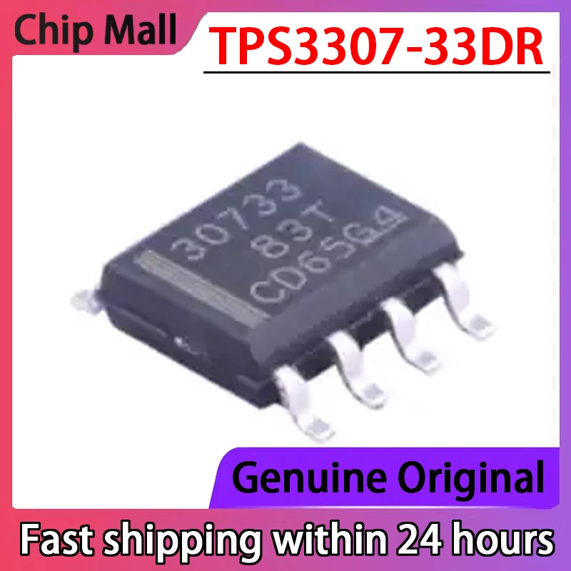 

5PCS Original TPS3307-33DR Screen Printed 30733 SOIC-8 Power Monitoring Chip