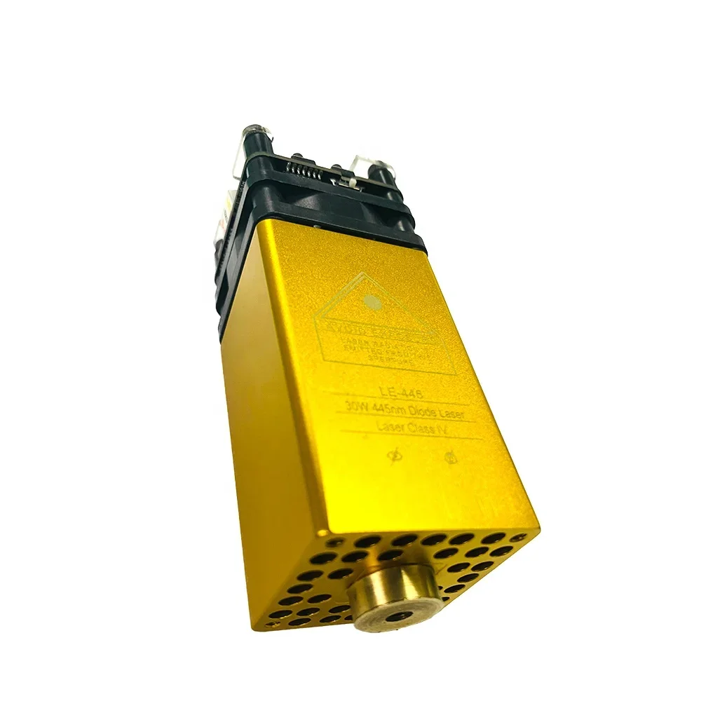30W 450nm testa Laser a luce blu messa a fuoco fissa intaglio fai da te macchina per incisione incisore accessori strumenti fai da te testa modulo Laser