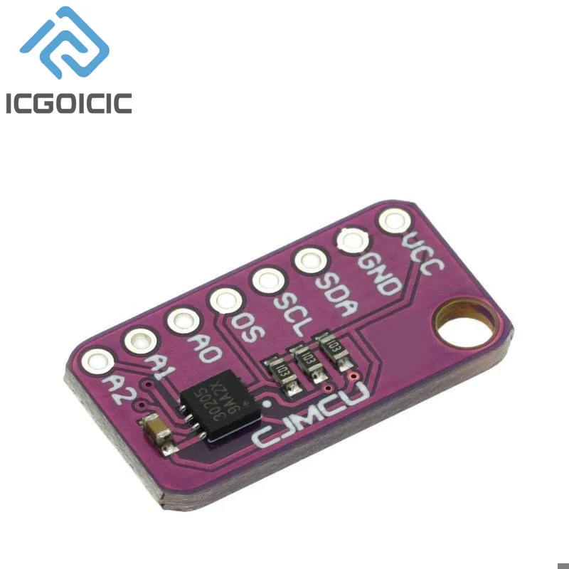 High Accuracy MAX30205MTA MAX30205 Human Body Temperature Sensor Module Low Voltage Measuring Skin Wristband Temperature Sensor