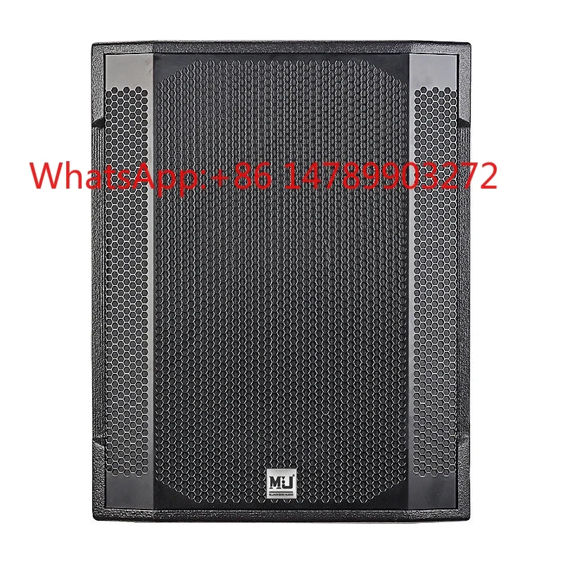 

Professional Single 18‑Inch Powered Subwoofer, 1000W Active Bass Speaker for Karaoke Room Club Stage Sound System