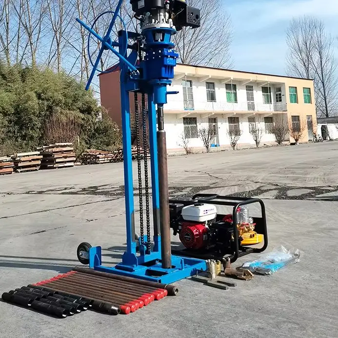 

Customized Backpack Drill Rig Petrol Diesel 15-Meter Soil Rock Concrete Single-Operated Lightweight Accurate Sampling Tool