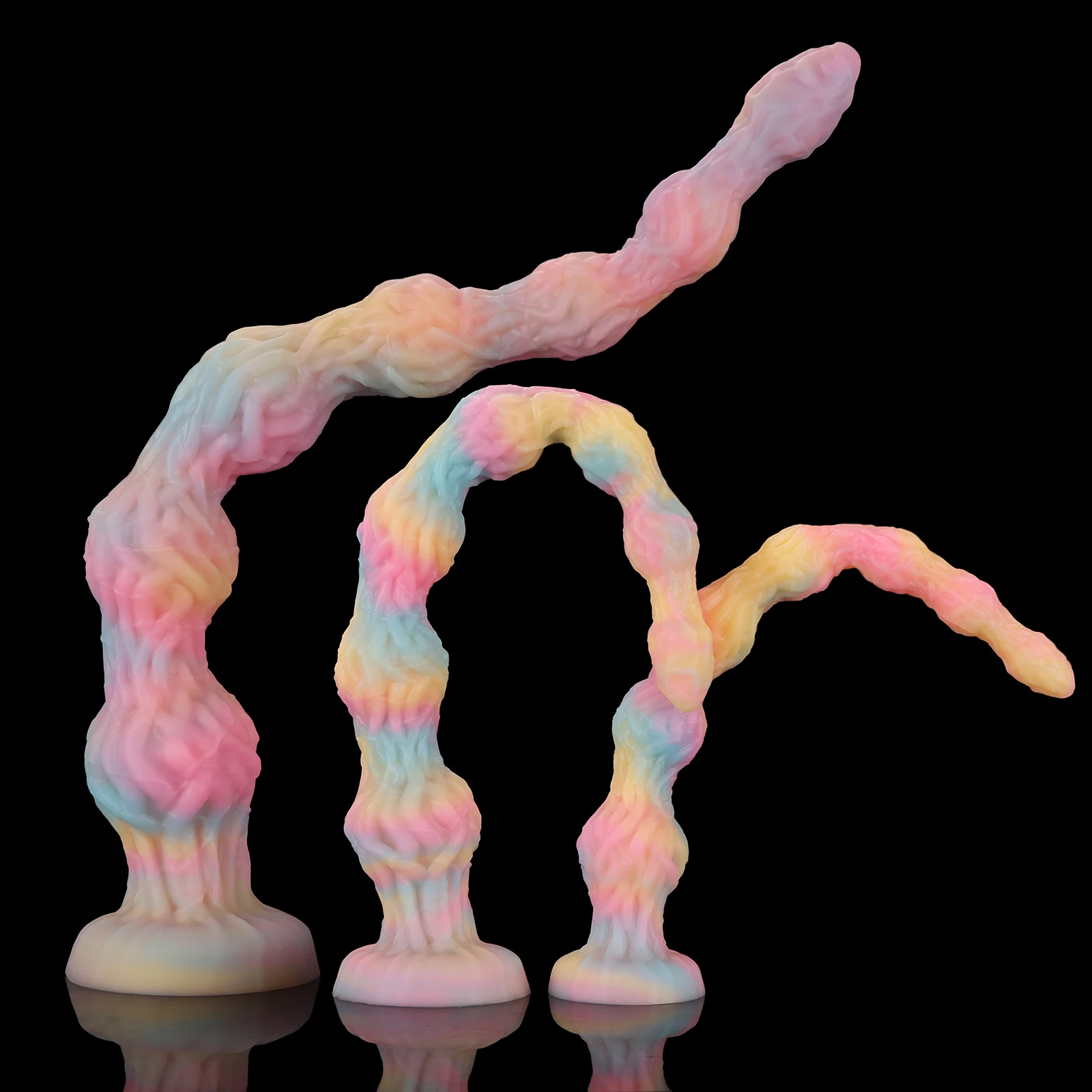 Luminous Anal Sex Toys Long Anal Plug Dildos Huge Butt Plugs for Women Men G Spot Prostate Massager Gay Anus Dilator Masturbator