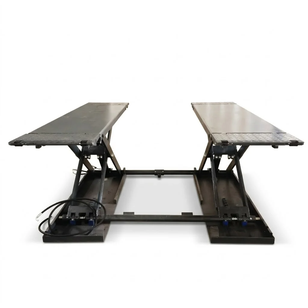 

Small Middle Rise Mobile 3T/3.5T Hydraulic Scissors Car Lift For Vehicle Maintenance Garage