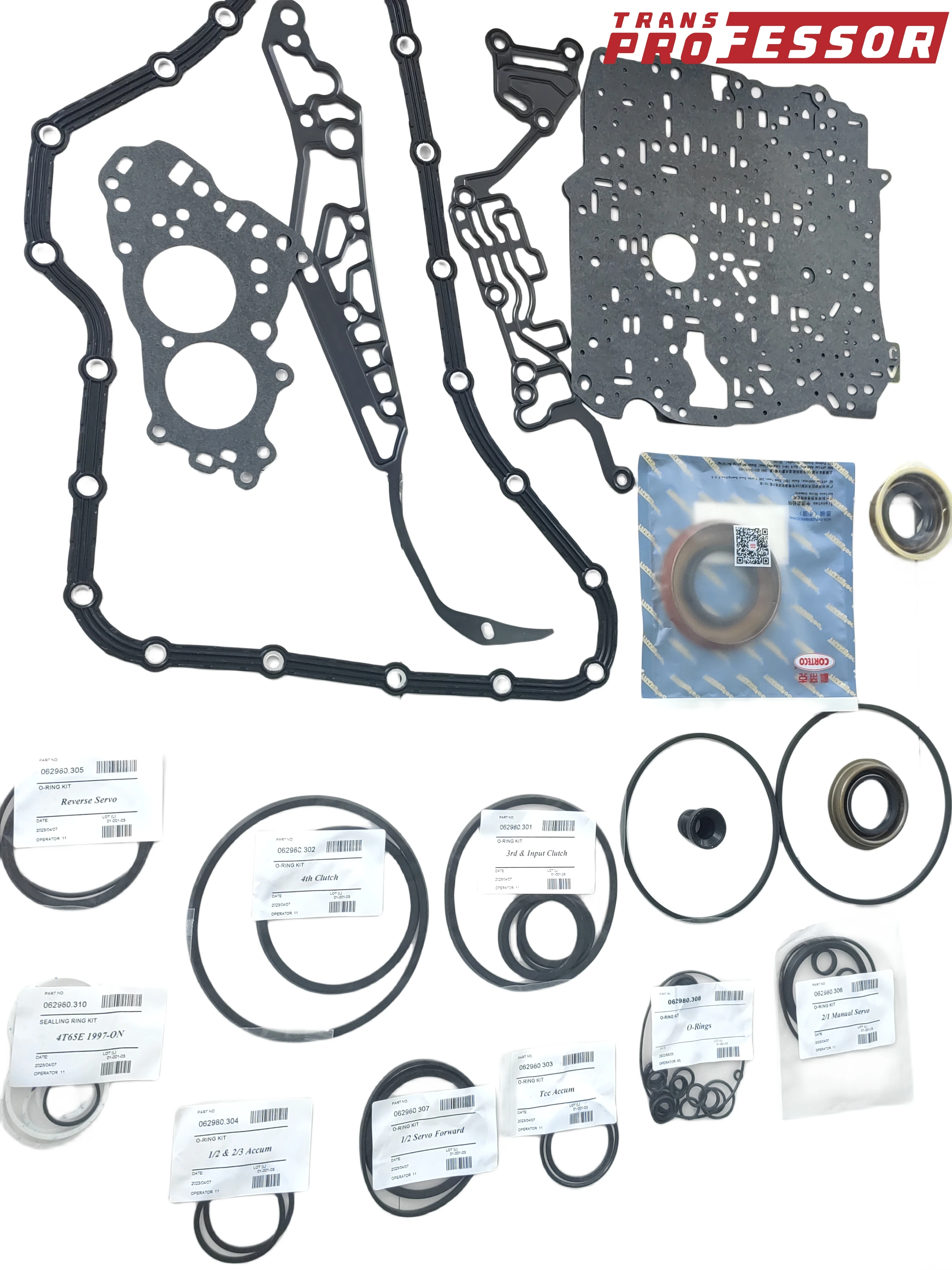 GM 4T65E Transmission Repair Overhaul Kit for BUICK CHEVROLET PONTIAC ,TransProfessor Gearbox Gaskets Oil Seals Car Accessories