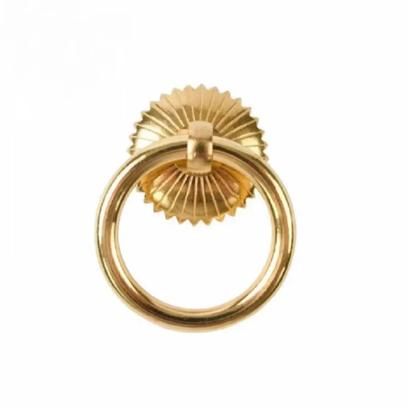 Custom bronzed drawer cabinets Furniture accessories Ring handles Metal handles