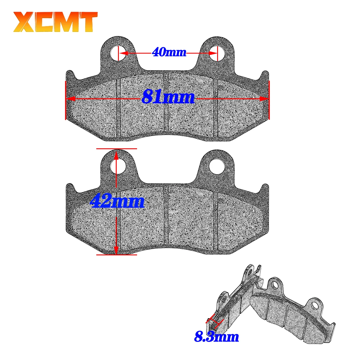 XCMT Motorcycle Accessories Rear Brake Pads For Suzuki Skywave AN250 Burgman AN 250 1998-2006 AN400 AN 400 Burgman 1999-2006