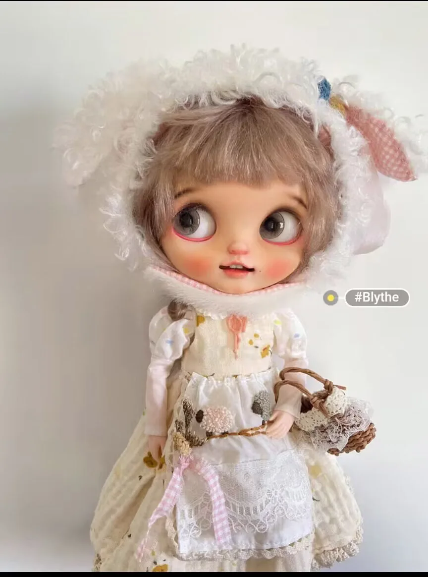 1ชุด blythe 1ชุดเสื้อผ้าสไตล์กระต่ายสัตว์1/6อนิเมะ BJD 30ซม. (เหมาะสำหรับ pullip Ob24 licca)