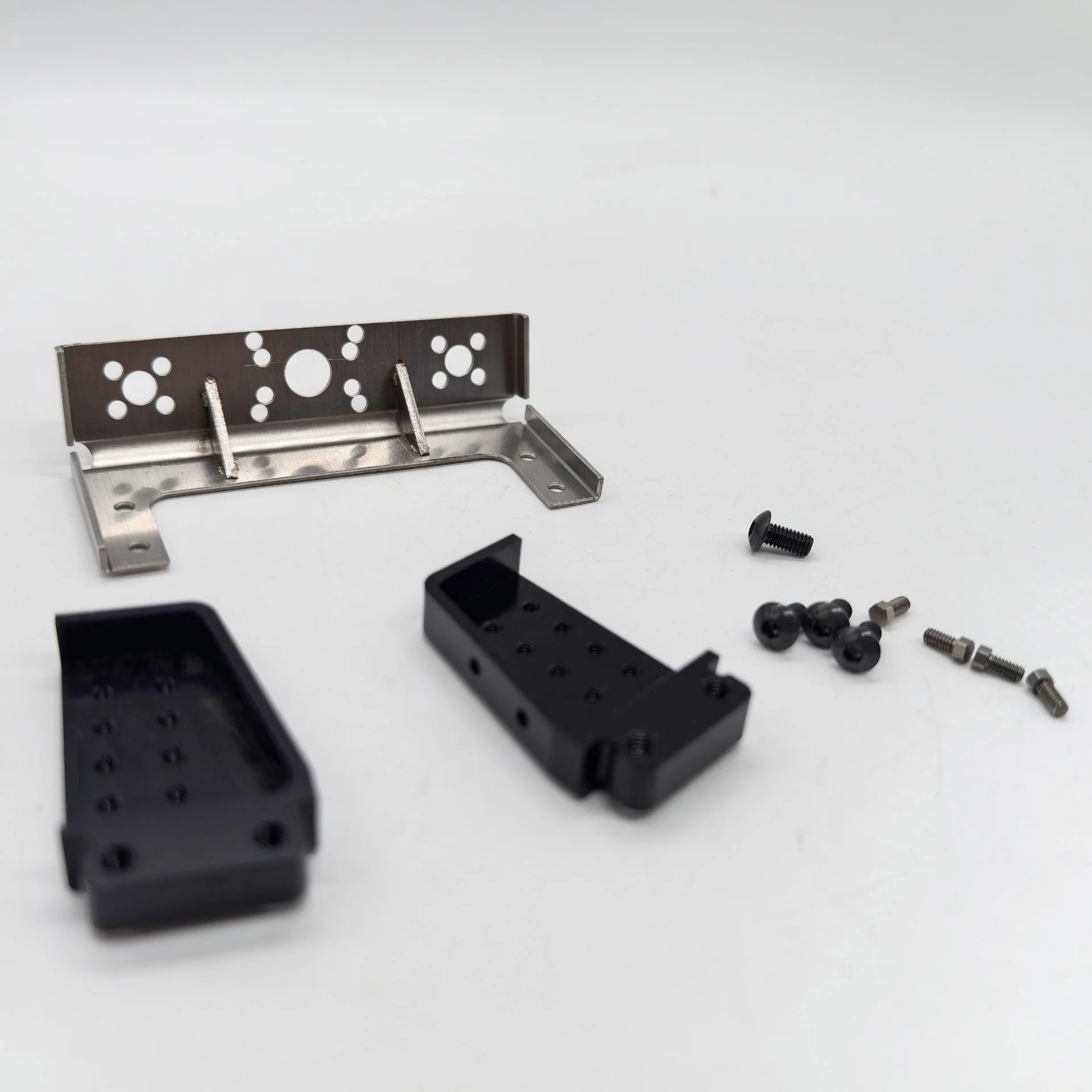 RC 1/14 LESU Ersatzteile Metall-Heckträger L-1030-B M3 für Tamiya Muldenkipper für SCANIA MAN VOLVO Traktor Kipper LKW DIY-Teile – Detail 3