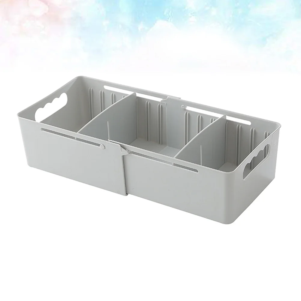 

Drawer Organizer Box Extension Type Plastic Storage Container For Clothes Cosmetics Desktop Sundries Case Wardrobe Table