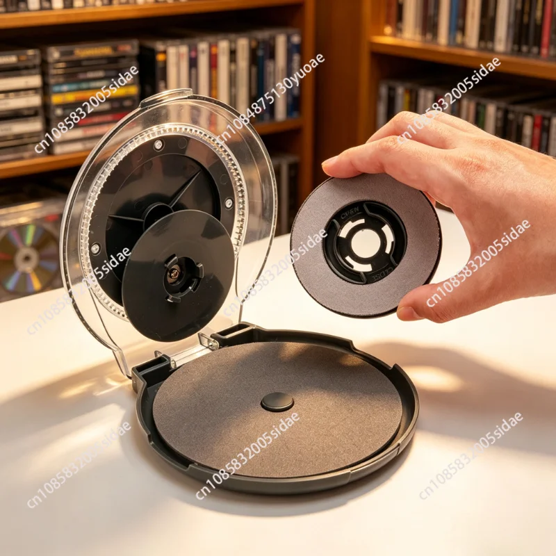 Disc Scratch Repair Machine Recovery Kit Cleaning Liquid Paste Tool Cleaner for CD DVD Data Restoration Maintenance