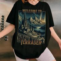 Terrasen Comfort Colors T Shirt Officially Licensed Throne of Glass Merch ACOTAR book Aelin and Rowan Sarah J maas