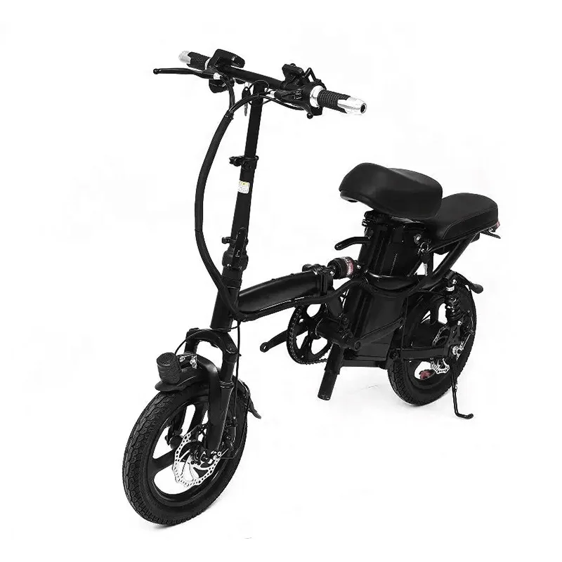 OEM Folding Electric Bike 48V 350W 10Ah Lithium Battery with Peddle Assist and Throttle Ideal for Urban Commuting