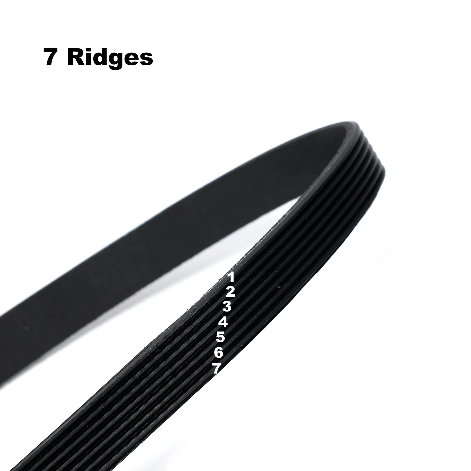 Tumble Dryer Rubber Belt 7PH2010 (7Ridges, 2010mm Circumference) 480112101469/C00311014 Compatible with Whirlpool/Hotpoint