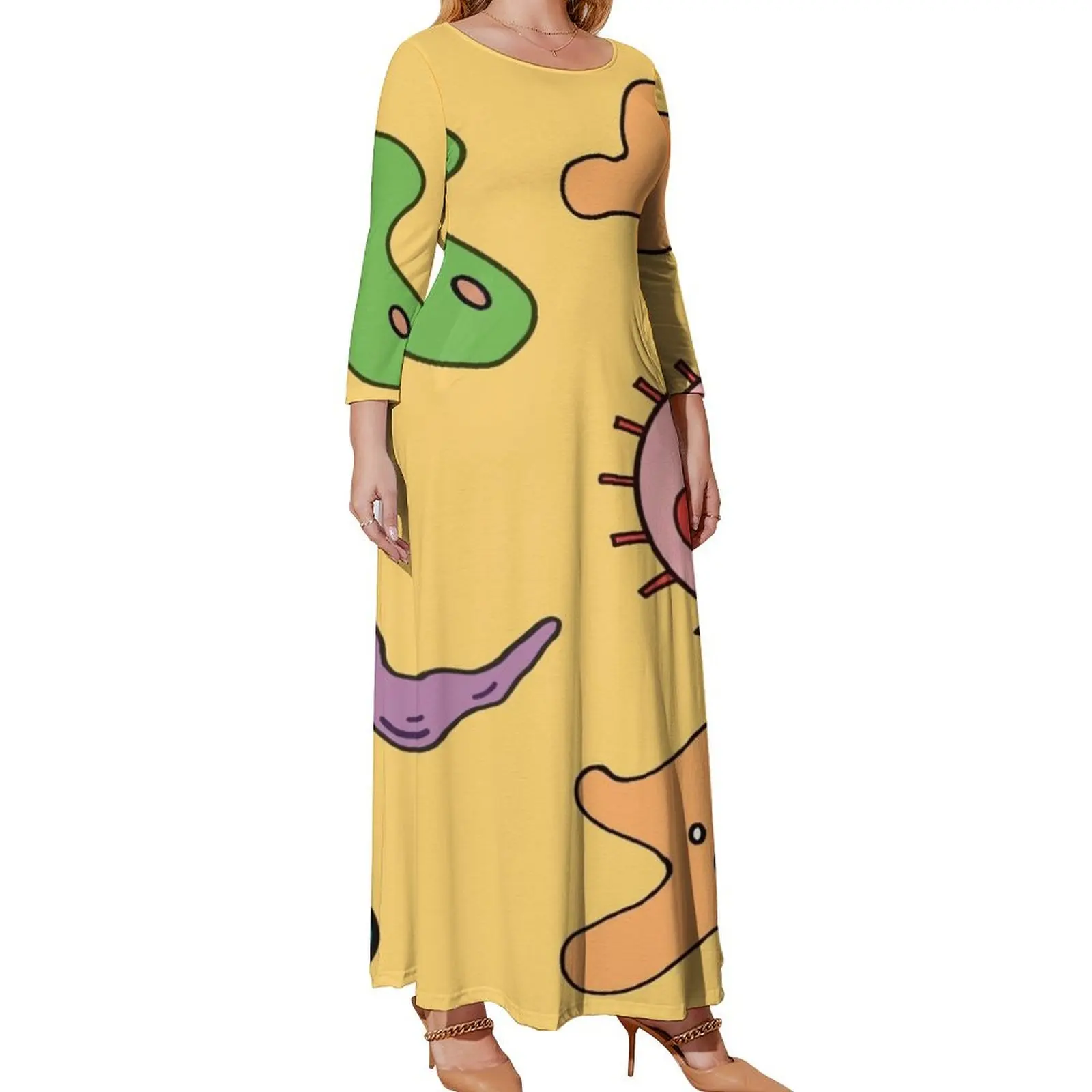 

Miss Frizzle In a Pickle Magic School Bus Long Sleeved Dress birthday dress for women dresses for woman 2024