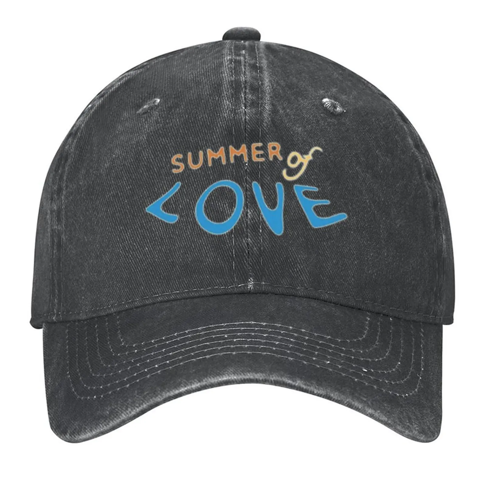 

summer of love Baseball Cap beach hat Fishing cap Male hat Sunscreen Baseball For Men Women's