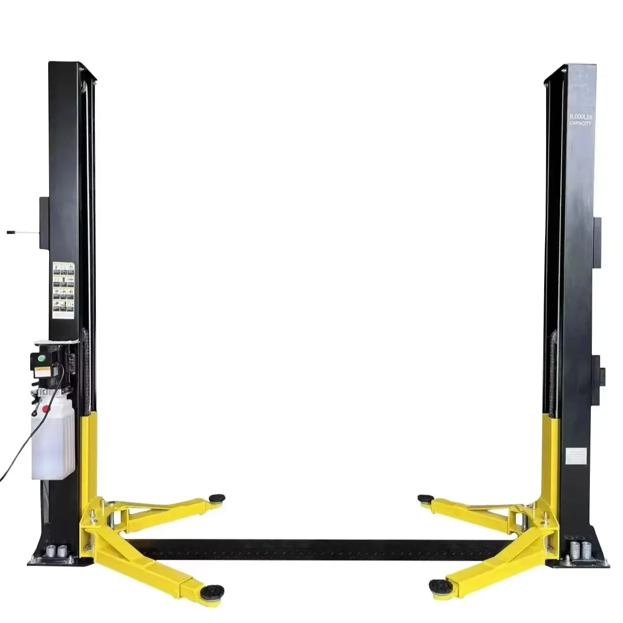 

One sides manual release Make Car Jack Lift 4 Ton Best price 2 post double-cylinder hydraulic car lift for sale automotive lifts