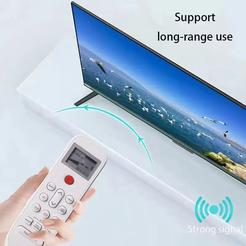 English Version Air Conditioner Remote Control Replacement Compatible with 0010404941B & 001040455D Models for Home Use