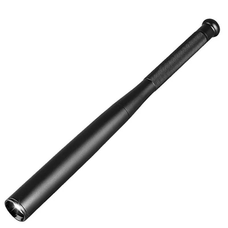 12/31/36/41cm Baseball Bat LED Flashlight Self-defense Stick Super Bright for Emergency  Self Defense (Not Included Battery)