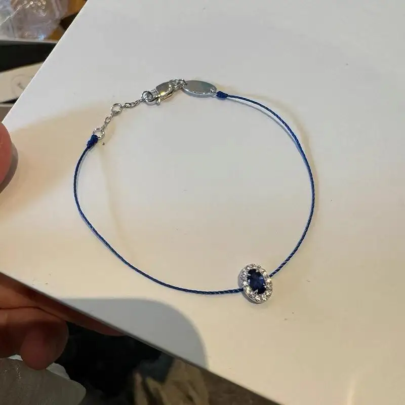 Edelstein- und kleine Seilarmbänder für Damen, mehrfarbige Auswahl, einfache, feine Webarmbänder, Schmuckzubehör – Detail 6