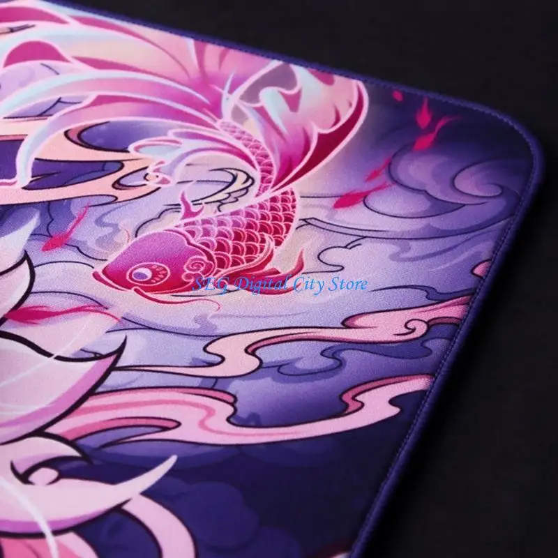 

U75B Large Desk Mouse Mats for Gaming TANGDAO Chiyu Artwork with Smooth Surfaces