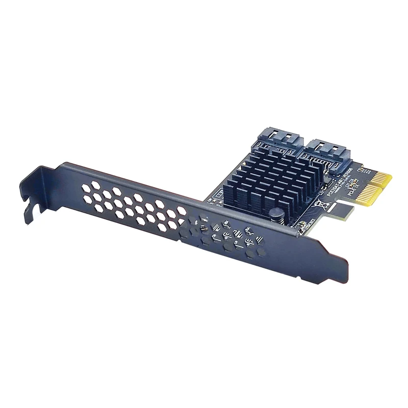 SATA RAID PCI-E 카드, SATA RAID 컨트롤러, ASMedia 1061R 칩, PCI Express X1 to 2 포트, SATA HDD SSD용 SATA3.0, 6Gb RAID 카드, 신제품