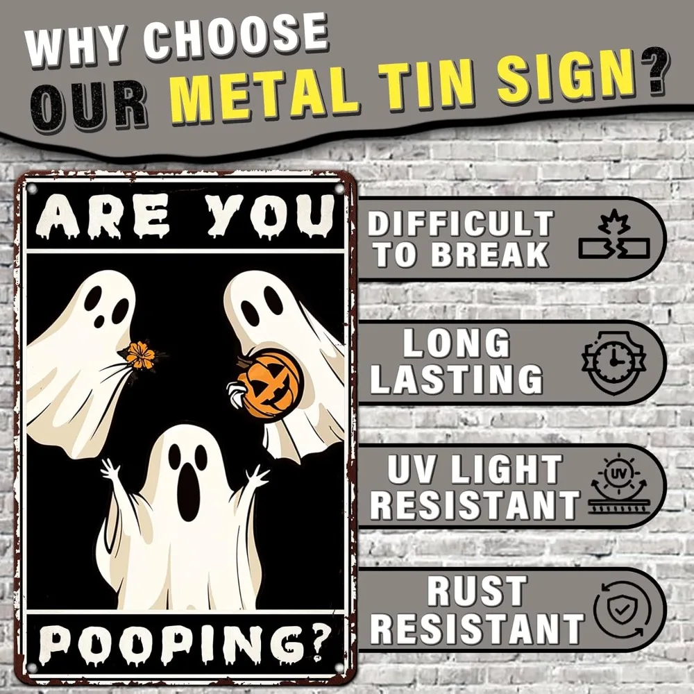 High Definition Tin Metal Sign Wall Art - 