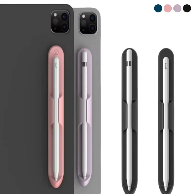 Silicone Stylus Sleeve/Holder for Tablets – Compatible with 1St/2Nd Gen Styluses and Samsung Styluses