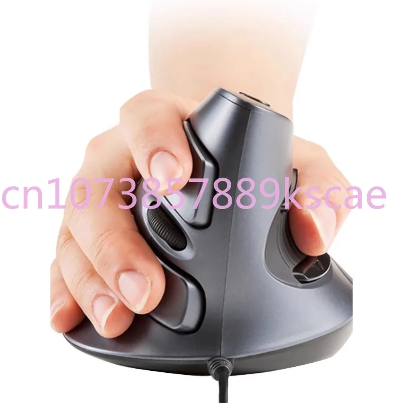 Ergonomic Mouse Upright Vertical Hand-Held 2.4G Laser Gaming Office Wired Mouse