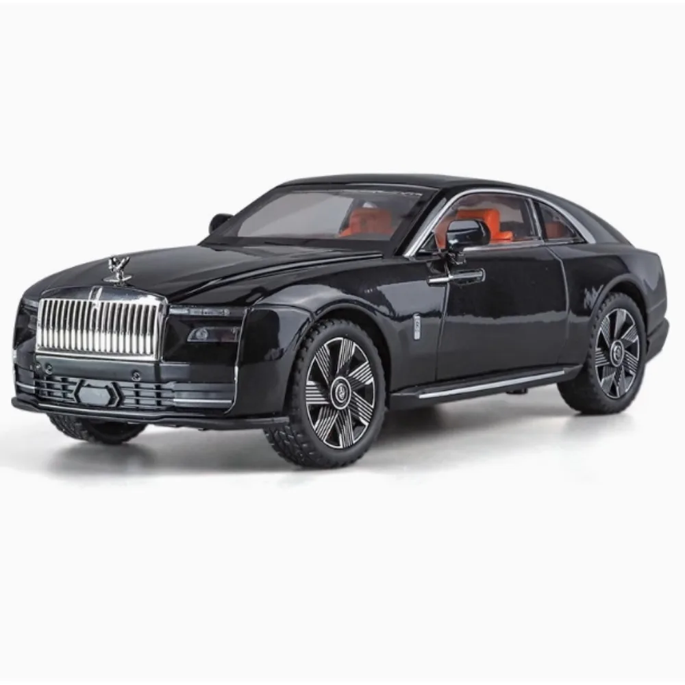 

1:24 Rolls Royce Spectre Alloy Luxy Car Model Diecast Metal Vehicles Car Model Sound and Light With Starry Sky Top Kids Toy Gift