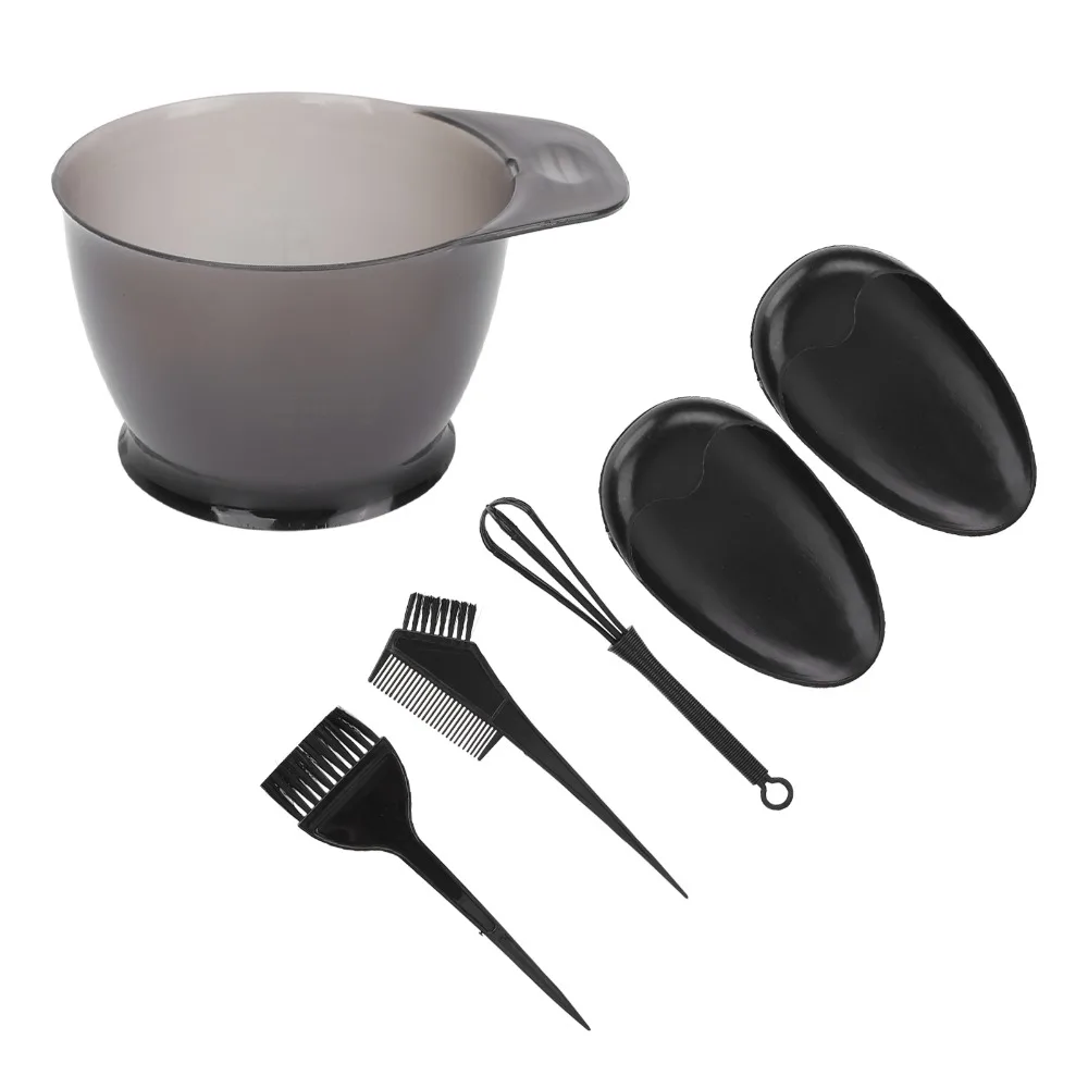 Durable Hair Coloring Kit Ergonomic Design Easy to Clean Hair Dyeing Tools Set Portable Professional Hairdressing Color Bowl