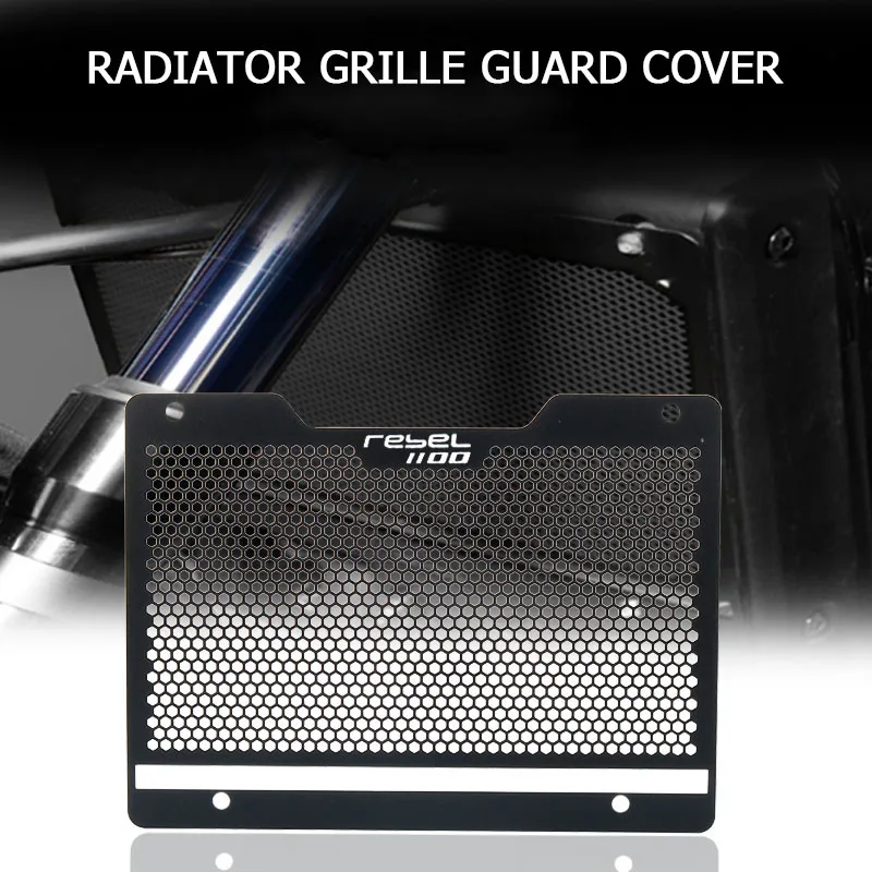 

Motorcycle Radiator Grille Guard Cover Protector For REBEL 1100 Rebel1100 Rebel 1100 CMX1100 CM1100 2021 2022 2023